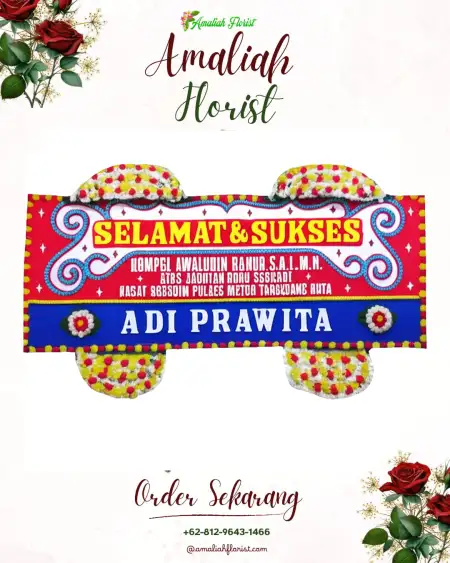 Papan Bunga Ucapan Selamat Sasahan